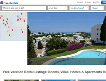 Tablet Screenshot of free-rentals.com